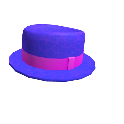 Bright Blue Porkpie
