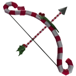 Candy Cane Bow