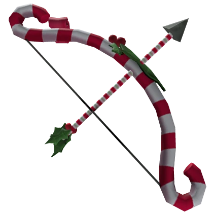 Candy Cane Bow