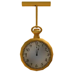 Conductor's Gold Pocket Watch