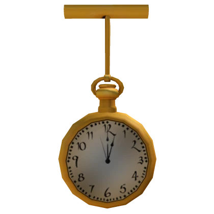 Conductor's Gold Pocket Watch
