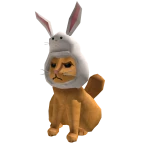 Crabby Bunny Cat