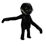 Creepy Zombie Monkey