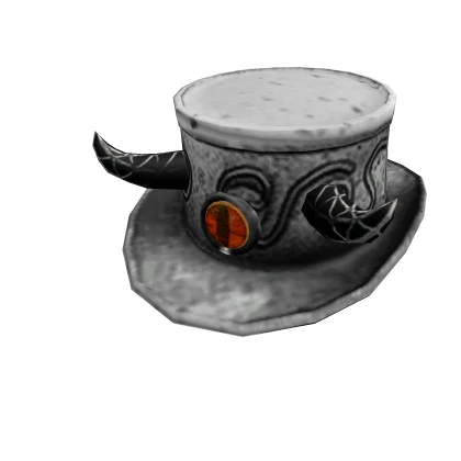 Crimson Catseye Top Hat