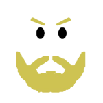 Daring Blonde Beard Face