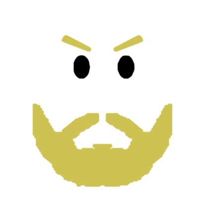 Daring Blonde Beard Face