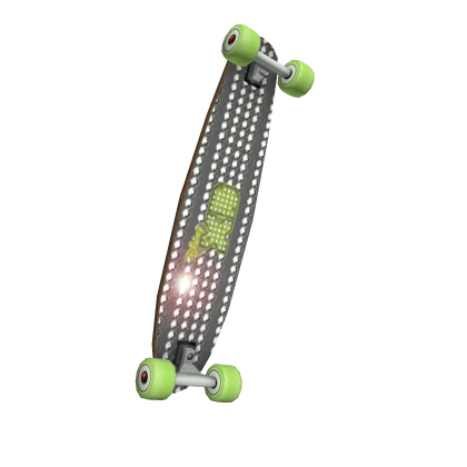 Digital Green Skateboard