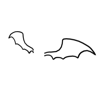 Doodle Devil Wings (Black)