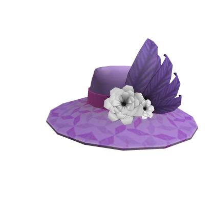 Fancy Purple Hat
