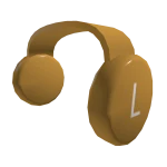 Gold Clockwork Headphones