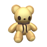 Gold Teddy Bear Buddy