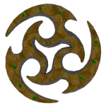 Golden Chakram of the Sky Palace