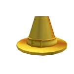 Golden Pilgrim Hat