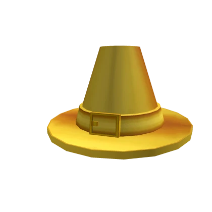 Golden Pilgrim Hat