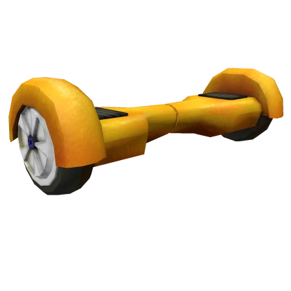 Golden Rolling Hoverboard