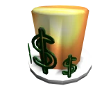 Golden Top Hat of Bling Bling