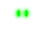 Green Glowing Eyes