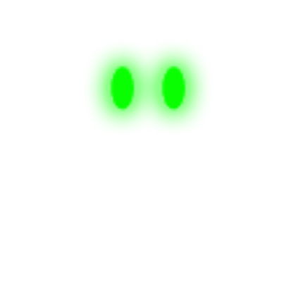 Green Glowing Eyes