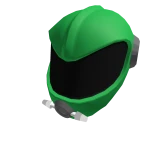 Green Martian Space Helmet