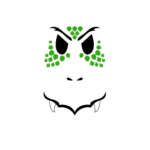 Green Ultimate Dragon Face