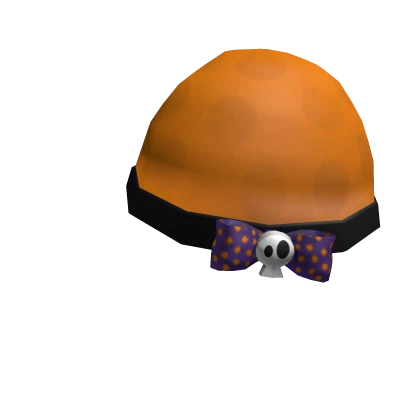 Halloween Boo Bow Beanie