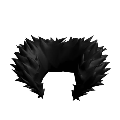 large black neck fur