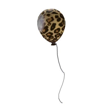 Leopard Print Balloon