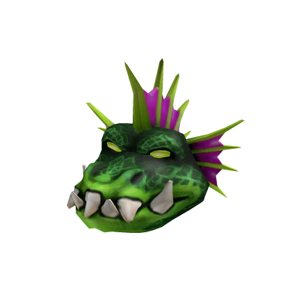 Lizard Man of Globslang Swamp - Head