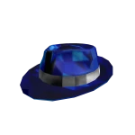 Midnight Blue Sparkle Time Fedora