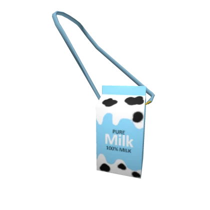 Milk Carton crossbody bag 