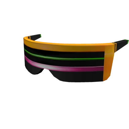 Neon Chrome Glasses