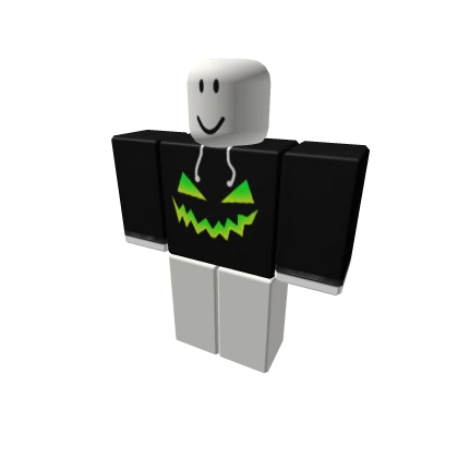 🎃 Neon Green Evil Pumpkin Smile 🎃