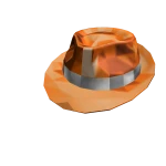 Orange Sparkle Time Fedora