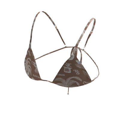 Pacsun Etoile Monogram Print Bikini