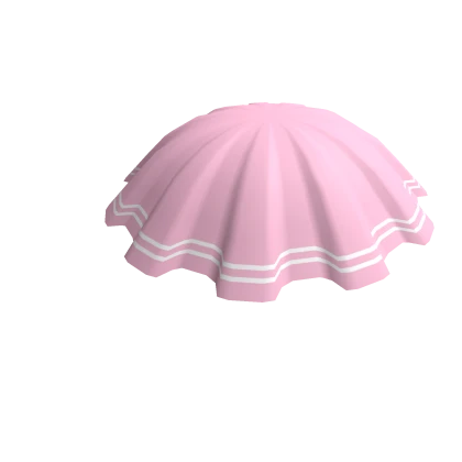 Pink Pleated Skirt