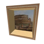 Portrait of a Hero at the Colosseum