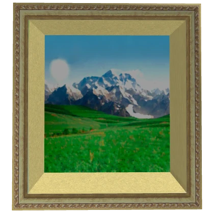 Portrait of a Hero in the Alps