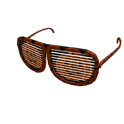 Pumpkin Shutter Shades