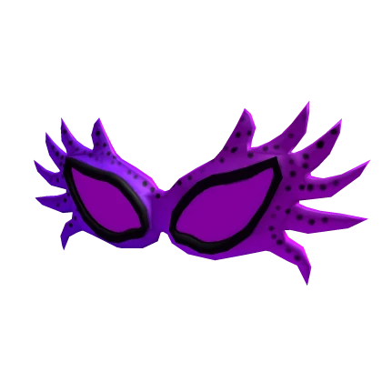Purple Crazy Glasses