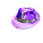 Purple Sparkle Time Fedora
