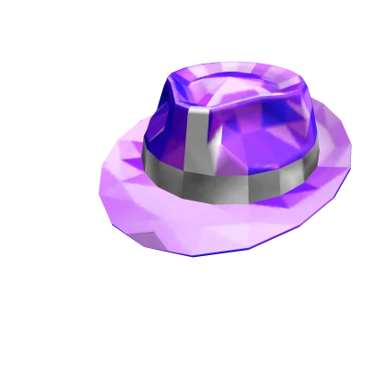 Purple Sparkle Time Fedora