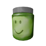 Putrid Green Head in A Jar