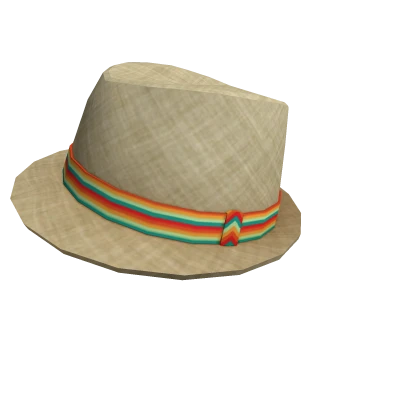 Rainbow Band Fedora