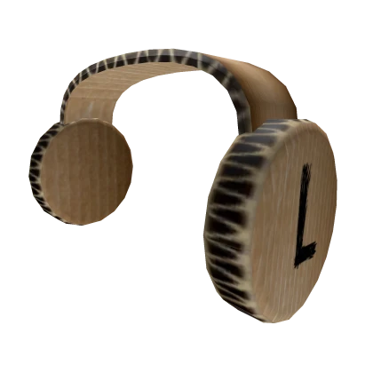 Recycled Cardboard Headphones