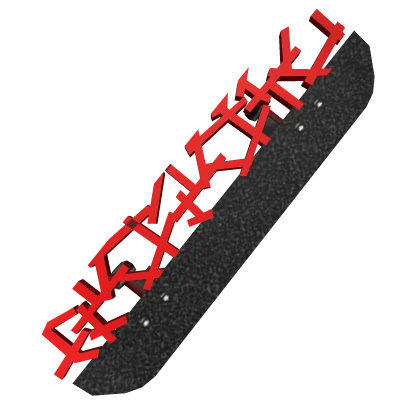 ): Red Grind Original Flyer Skateboard