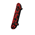 Red Grind Skateboard
