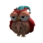 Red Sleepy Owl