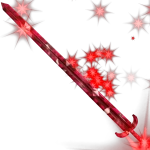 Red Sparkle Time Claymore