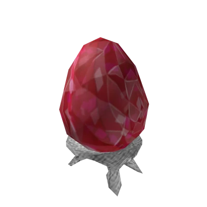 Ruby Fabergé Egg of Sparkle Time