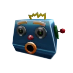 Shocked Retro Robot Head